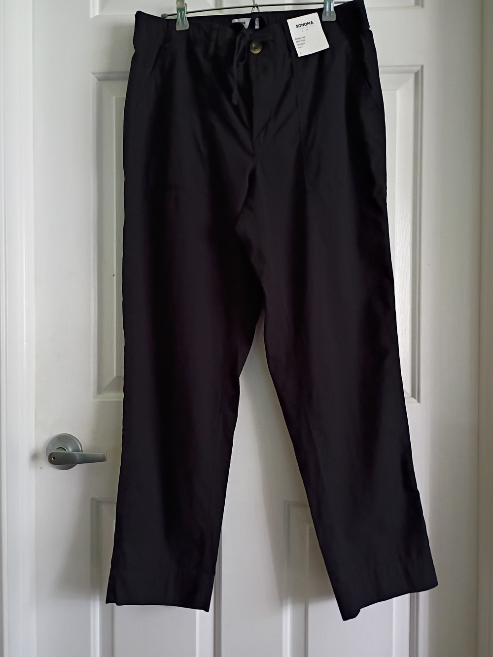 SONOMA Straight Leg Women's Pants in Black